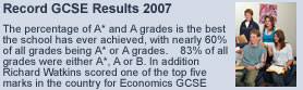Record GCSE results